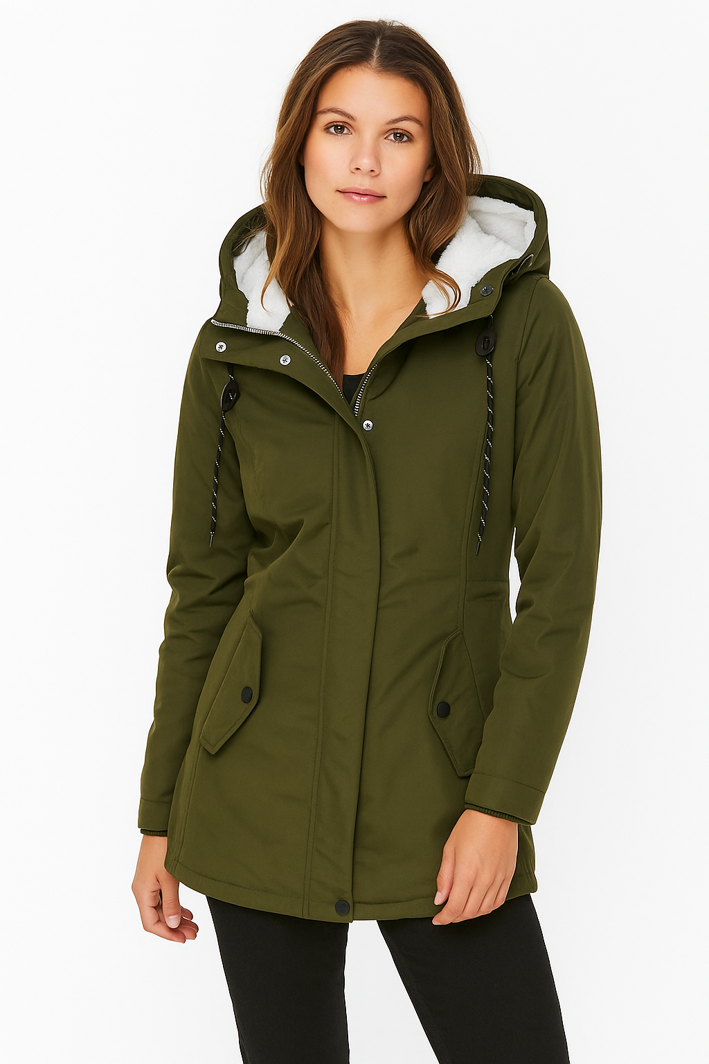 KALYA | Giacca autunnale idrorepellente con cappuccio